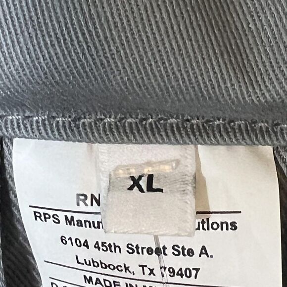Crude FR Insulated Work Jacket Mens XL Gray CAT2 ATPV12 2112 Quilt Lined RPS-586 - Picture 5 of 12